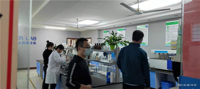 热烈欢迎福洋生物有限公司来我公司考察